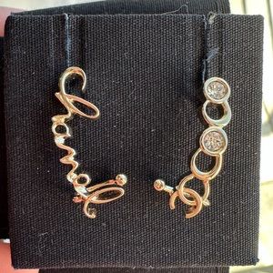 SOLD Chanel climber earrings NEW